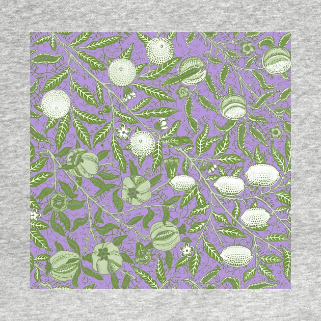 Genderqueer Pride Fruiting Leafy Branches Design by VernenInk